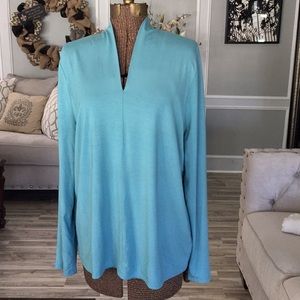 Woman’s Teal Blouse